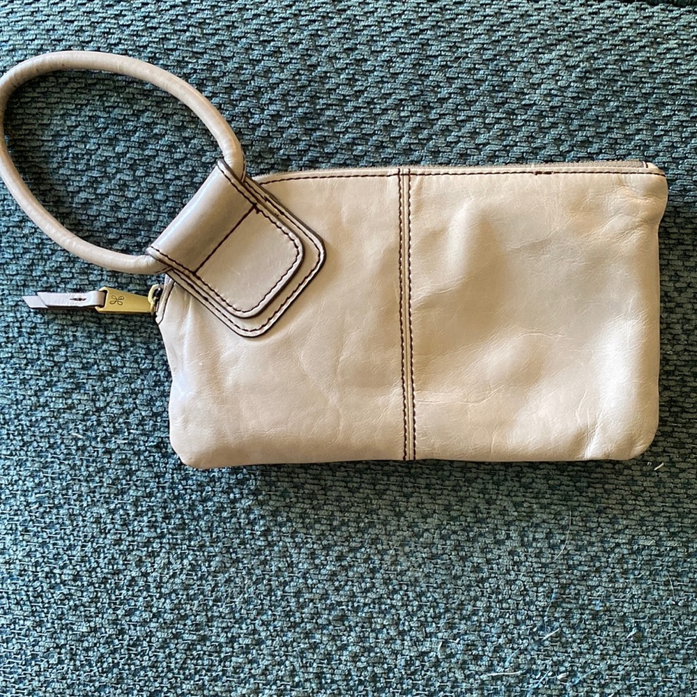 Hobo leather clutch/wristlet